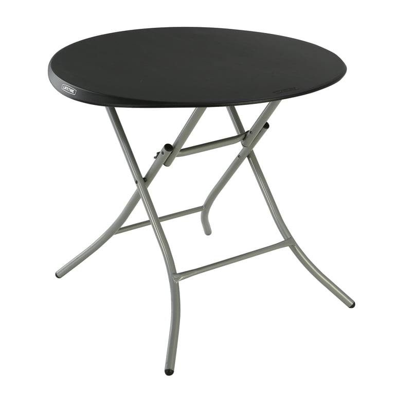 Lifetime 33 inch Round Table, Indoor/Outdoor Light Commercial