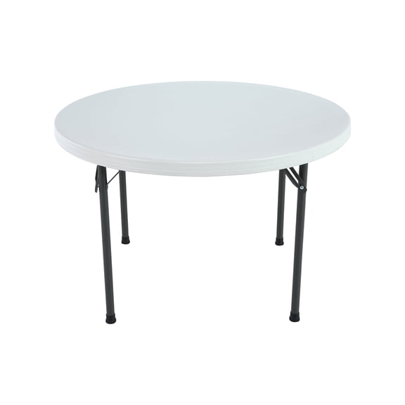 Lifetime 46" Commercial Round Folding Table, White (22960)