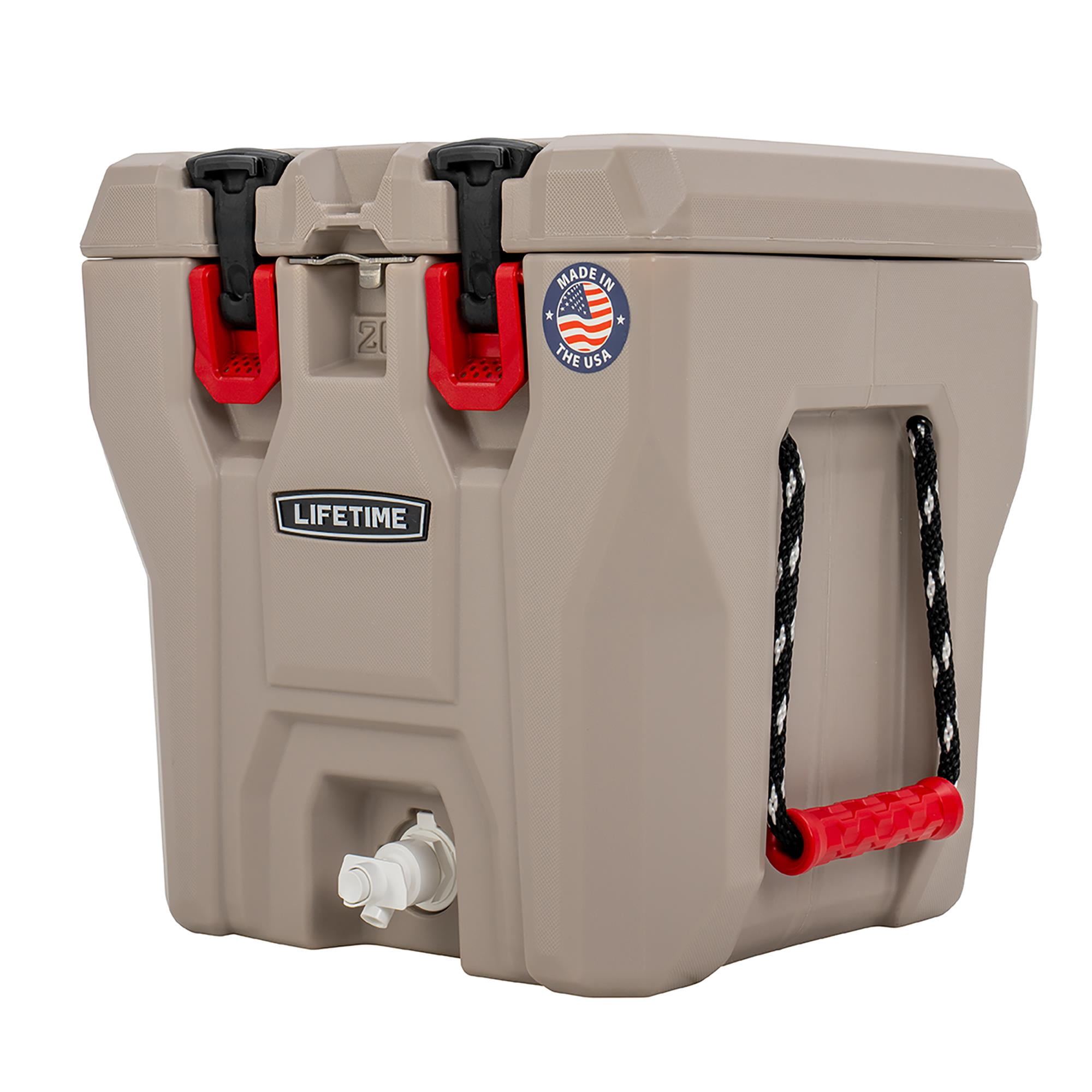 Lifetime Polyethylene 5 gal. Insulated Beverage Dispenser and