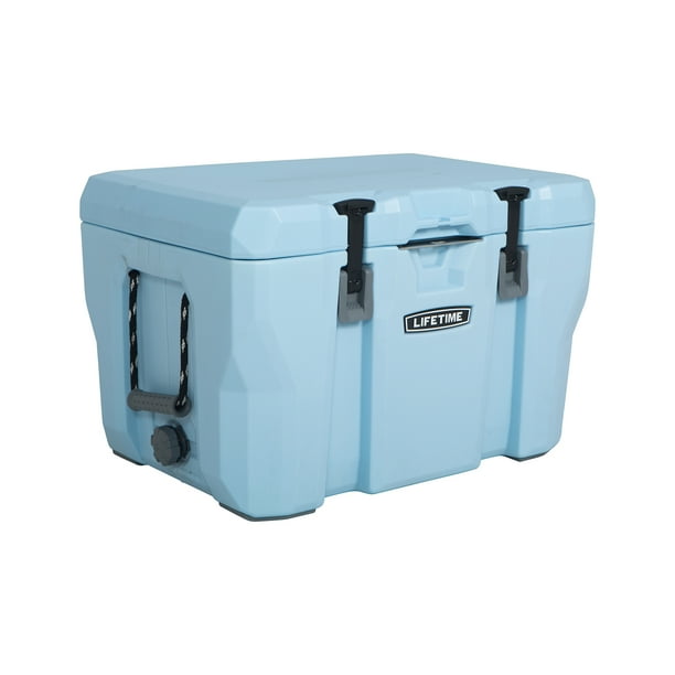 Lifetime 55 Quart High Performance Polyethylene Cooler, Sky Blue (90914