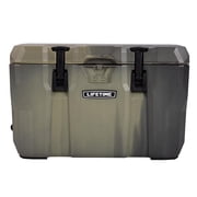 Lifetime 55 qt Bear-Resistant Camping Cooler, Premium High Performance, Ice Retention, Hard Cooler, 60 Can Capacity, Moss Fusion (91447)