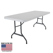 Lifetime 6 Commercial Grade High-Quality Folding Table, White