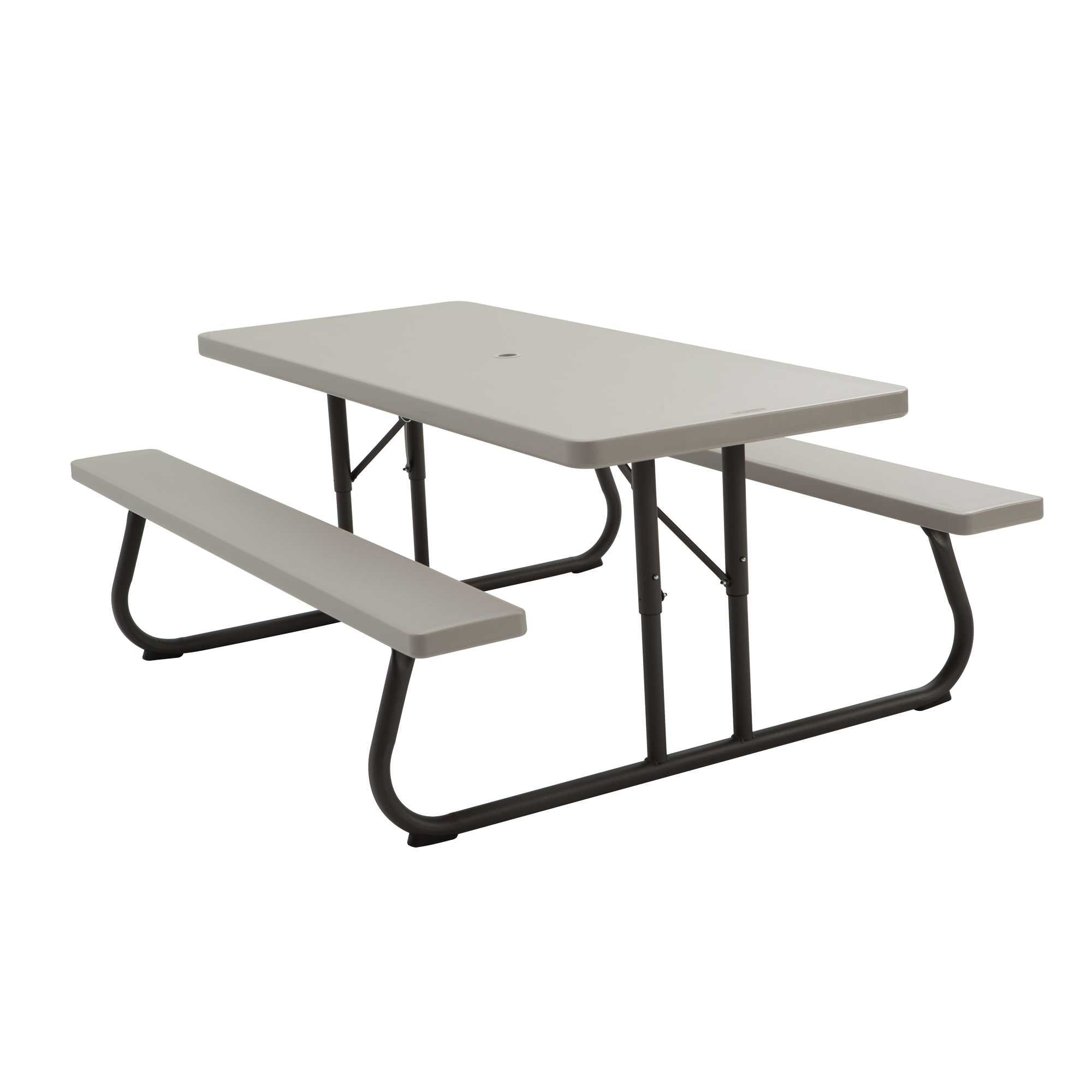 Lifetime 6 Foot Folding Picnic Table, Putty, 22119 - Walmart.com
