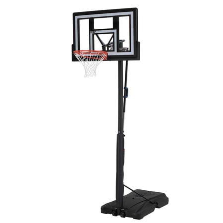 Lifetime 7.5ft-10ft Adjustable Height 48" Shatterproof Outdoor Portable Basketball System (90812)