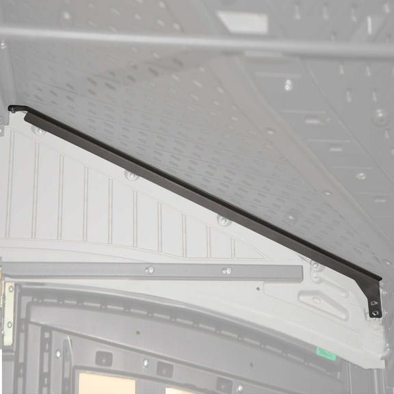 Lifetime 8 Foot Shed Snow Load Kit (gusset and truss), Black