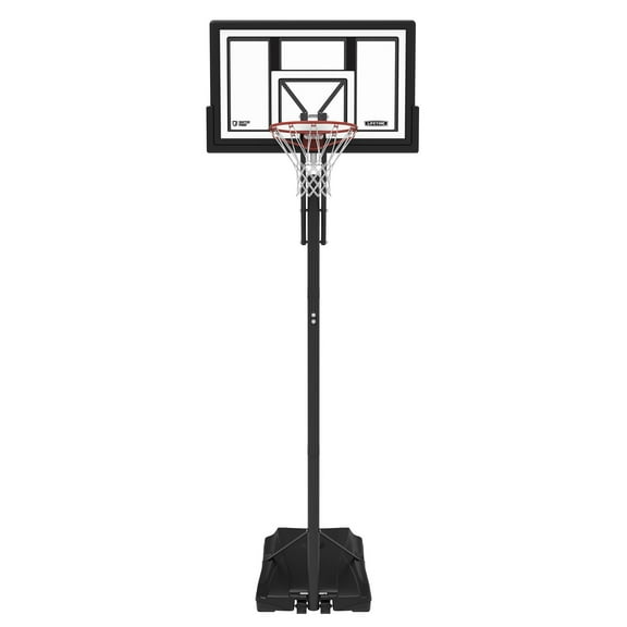 Lifetime 8ft  10ft Adjustable Height 50 Shatterproof Outdoor Portable Basketball System (91221)