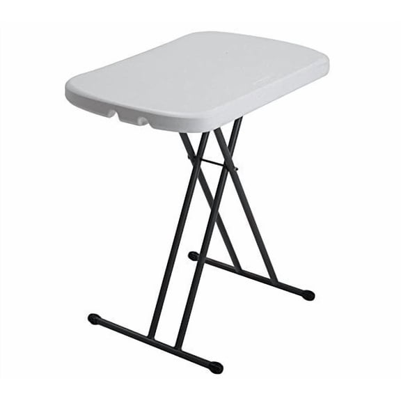 Lifetime 8354 26 INCH PERSONAL TABLE, 3 HEIGHT SETTINGS, 2 YEAR LIMITED WARRANTY (WHITE)