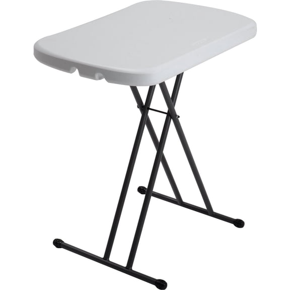 Lifetime 8354 26 INCH PERSONAL TABLE, 3 HEIGHT SETTINGS, 2 YEAR LIMITED WARRANTY (WHITE)