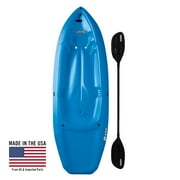 Lifetime Wave Youth 6 ft Sit-On-Top Kayak with Paddle Blue 90097