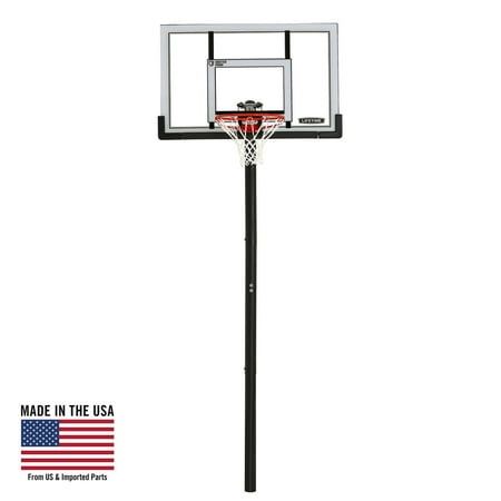 Lifetime Adjustable In-Ground Basketball Hoop (52-Inch Polycarbonate) - 90270