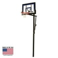 Lifetime Adjustable Inground Basketball Hoop, 48 inch Polycarbonate