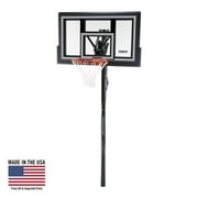Lifetime 50-Inch Shatterproof Inground Basketball Hoop with Action Grip Adjustment & Slam-It Rim – Model 1084-Outdoor Play