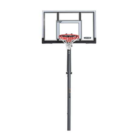 Lifetime Adjustable Inground Basketball Hoop, 54 inch Polycarbonate (90962)