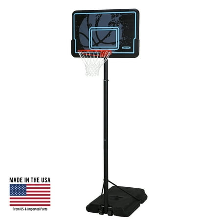 Lifetime Adjustable Portable Basketball Hoop, 44 inch HDPE Plastic Impact® (90759)