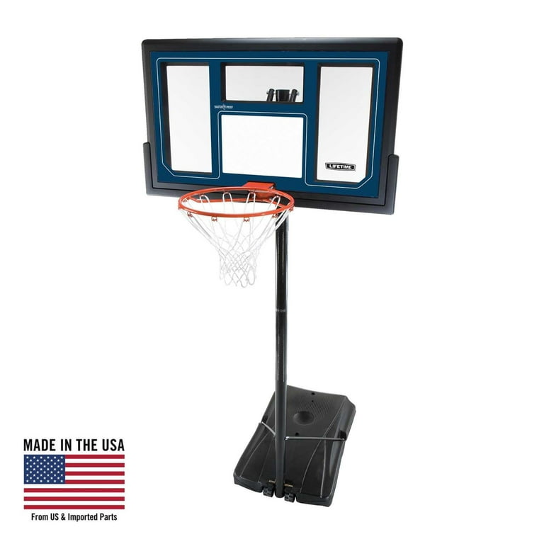 Lifetime Adjustable Portable Basketball Hoop (50-inch