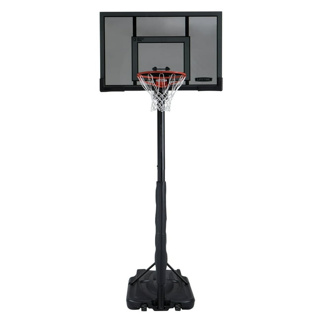 Lifetime Adjustable Portable Basketball Hoop (52Inch Polycarbonate) 90853