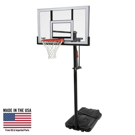 Lifetime Adjustable Portable Basketball Hoop (54-inch Polycarbonate) - 90600