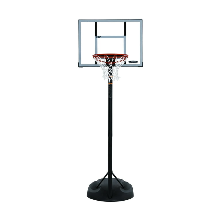 Lifetime Adjustable Portable Basketball Hoop, 44 Inch HDPE