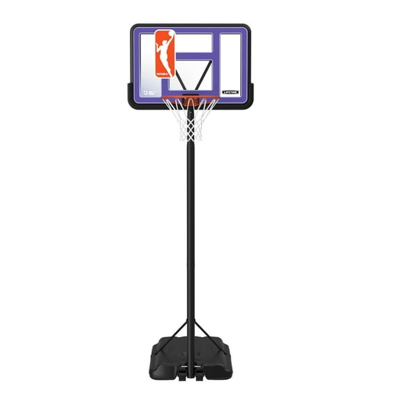 Lifetime All Teams WNBA League 7.5ft - 10ft Adjustable Height 44" Fusion Outdoor Portable Basketball Hoop