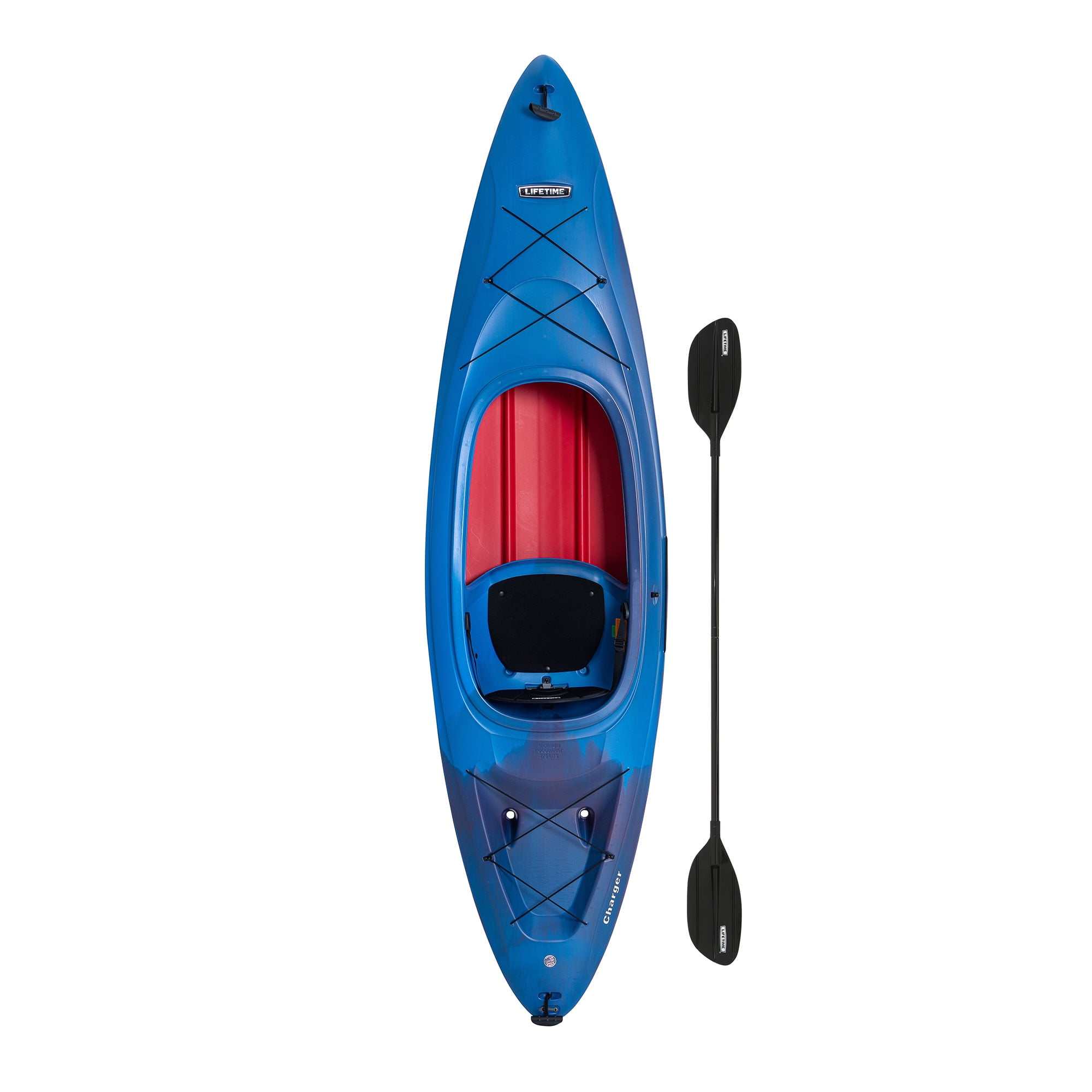 kristen tre lommetørklæde Lifetime Charger 10 ft Sit-Inside Kayak, Galaxy Fusion (91180) - Walmart.com