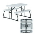 thumbnail image 1 of Lifetime Children's Indoor & Outdoor Plastic Picnic Table , All Occasion, White  (60239), 1 of 16