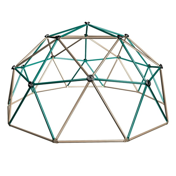 Lifetime Children's Outdoor 5 ft. H x 10 ft. W Dome Climber, Green and Brown (90136)