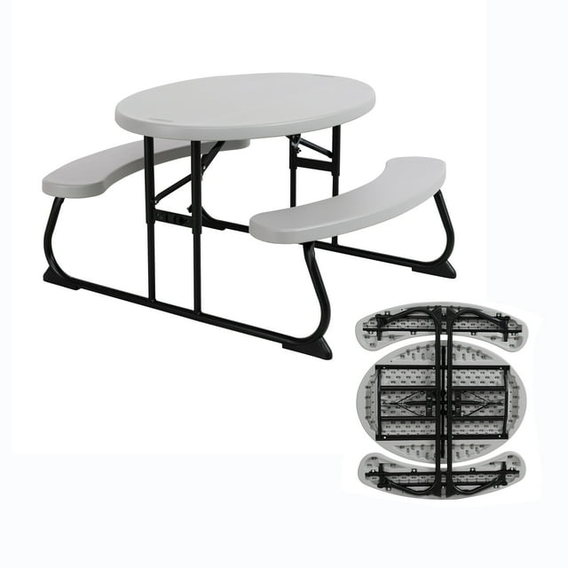 Lifetime Children's Folding & Collapsible Picnic Table for Indoor and