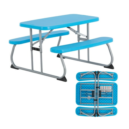 Lifetime Children's Polyethylene All Occasion Picnic Table , Picton Blue (260261)