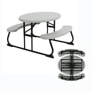 Lifetime Childrens Polyethylene Picnic Table, Gray 60339