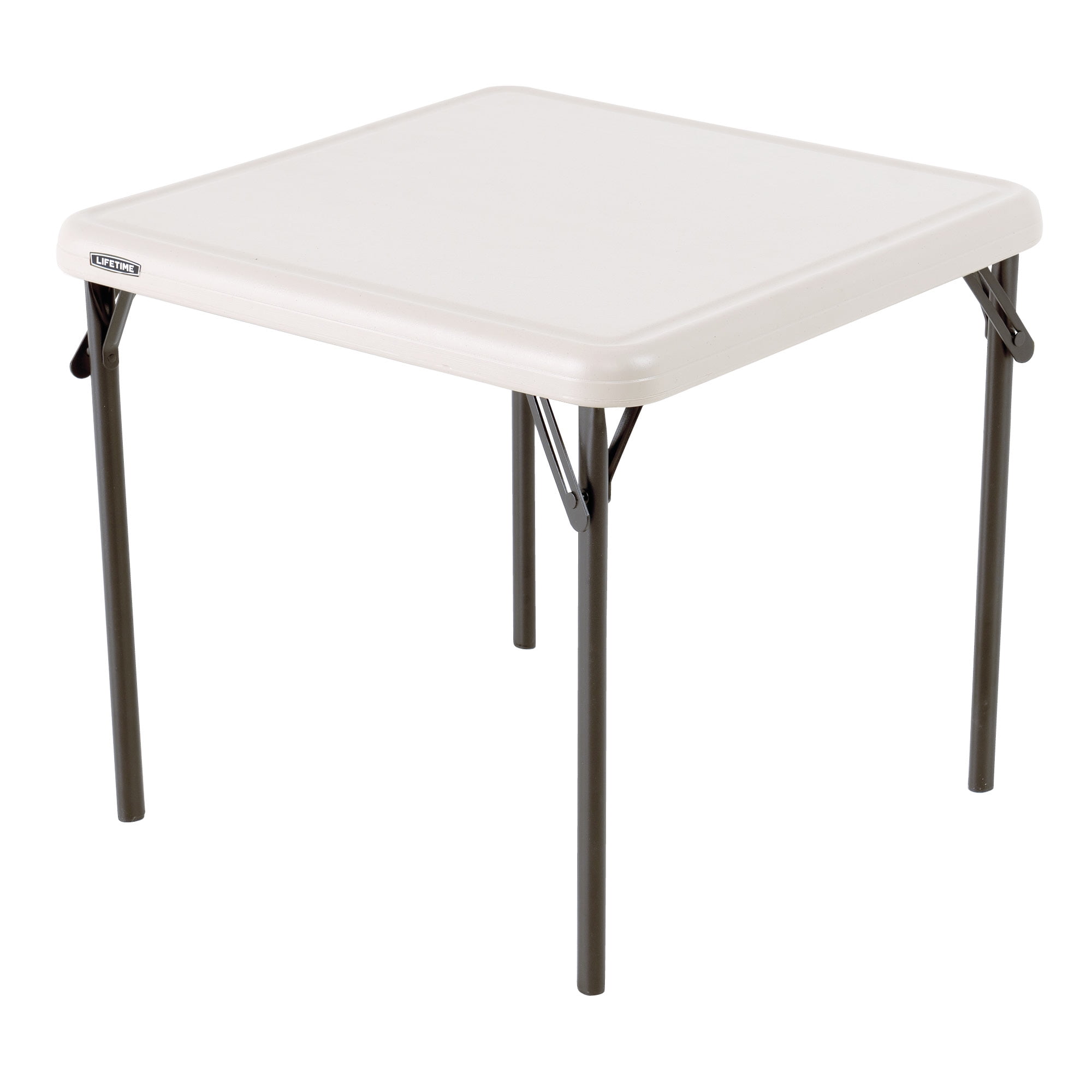 Lifetime Childrens Square Folding Table, Indoor/Outdoor, Almond (80425) 