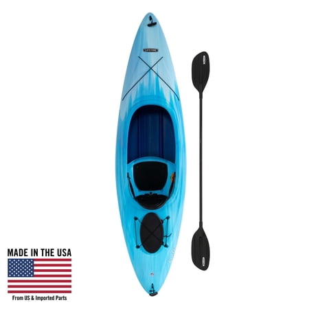 Lifetime Cruze 10 ft Sit-Inside Kayak with Paddle, Sky Fusion (91066)