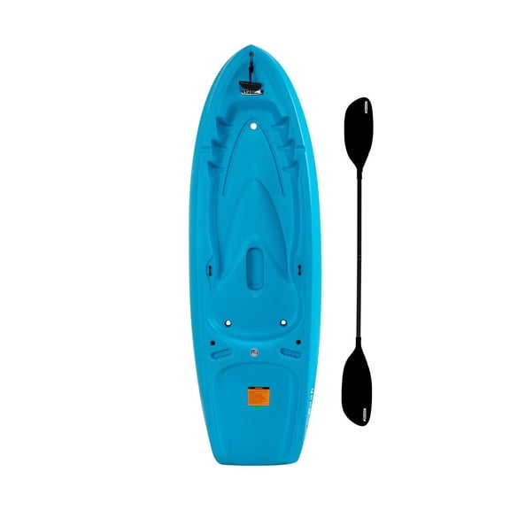 Lifetime Dash 6'6" Youth Sit-On-Top Kayak with Paddle, Blue