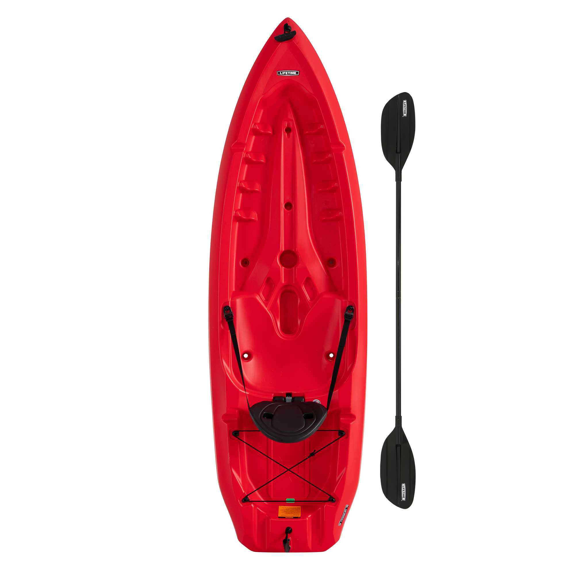 Lifetime Daylite 8 ft Sit-on-Top Kayak, Red (90775) - image 1 of 18