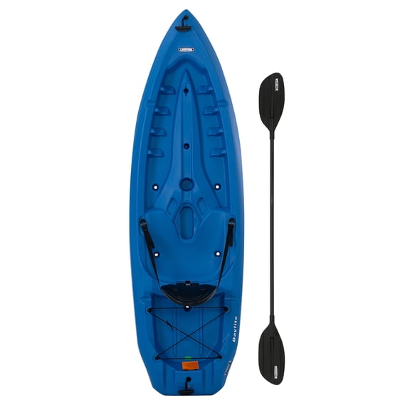 Lifetime Daylite 8 ft Sit-On-Top Kayak with Paddle, Storm Blue (91161)
