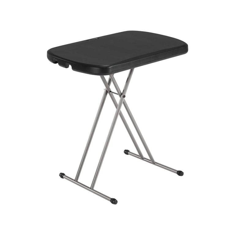 Lifetime Height Adj. 26 in. Laptop Table/TV Tray, Indoor/Outdoor