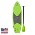 thumbnail image 1 of Lifetime Hooligan 8 ft Youth Stand-Up Paddle Board with Paddle, Lime Green (90699), 1 of 14