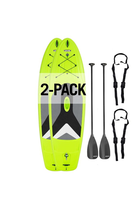 Horizon 10 ft Stand-Up Paddle Board with Paddles, Lime Green, Set of 2 (90891)