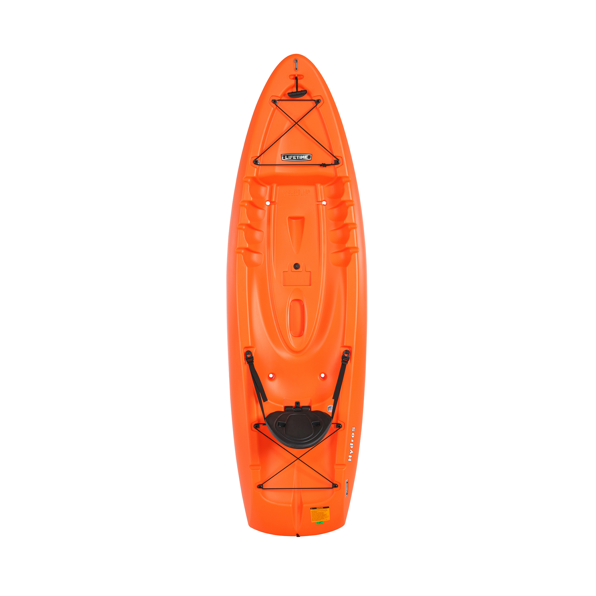Lifetime Hydros 101 inch Sit-on-Top Kayak, Orange (90595) - image 1 of 10