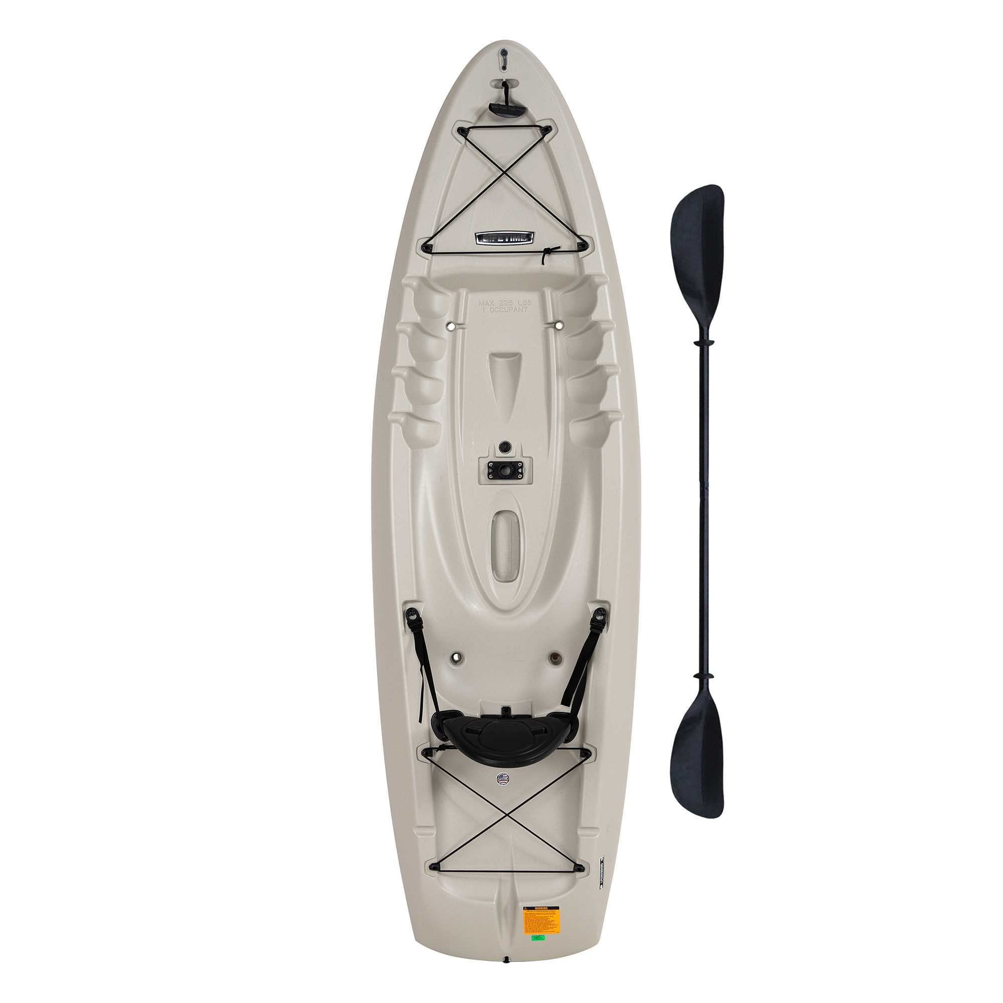 Lifetime Hydros Angler Kayak with Paddle Sandstone