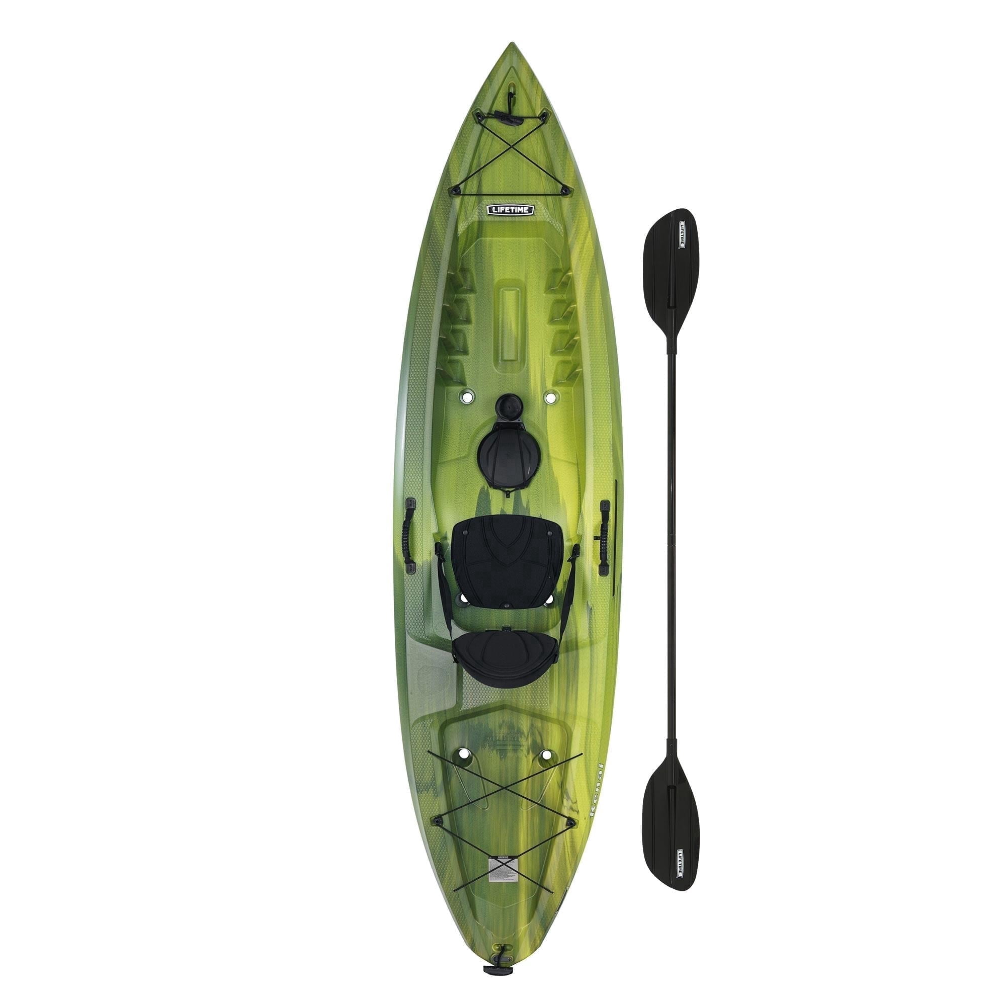 Lifetime Kenai 10 ft 3 in Sit-On-Top Kayak with Paddle, Krypton Fusion ...