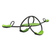 Lifetime Kid's Oval Metal Teeter Totter Seesaw, Lime Green (90993)