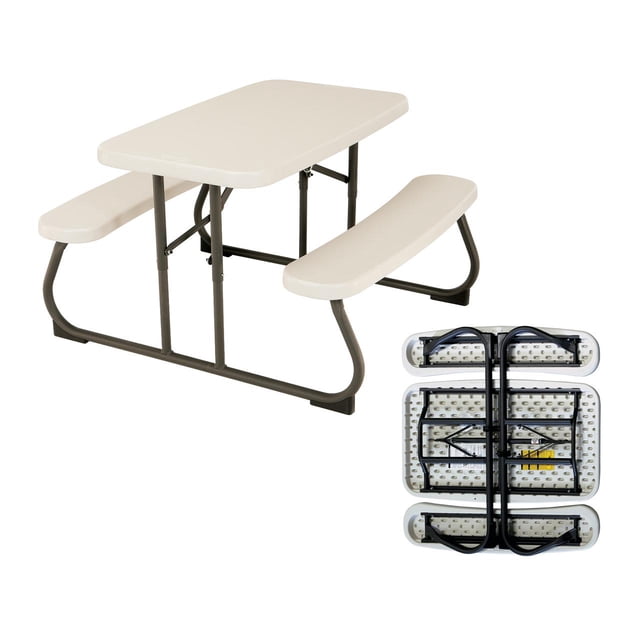 Lifetime Kid's Picnic Table, Almond (280094)