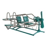 Lifetime Kids's Ace Flyer Metal Teeter Totter, Green and Brown (90135)