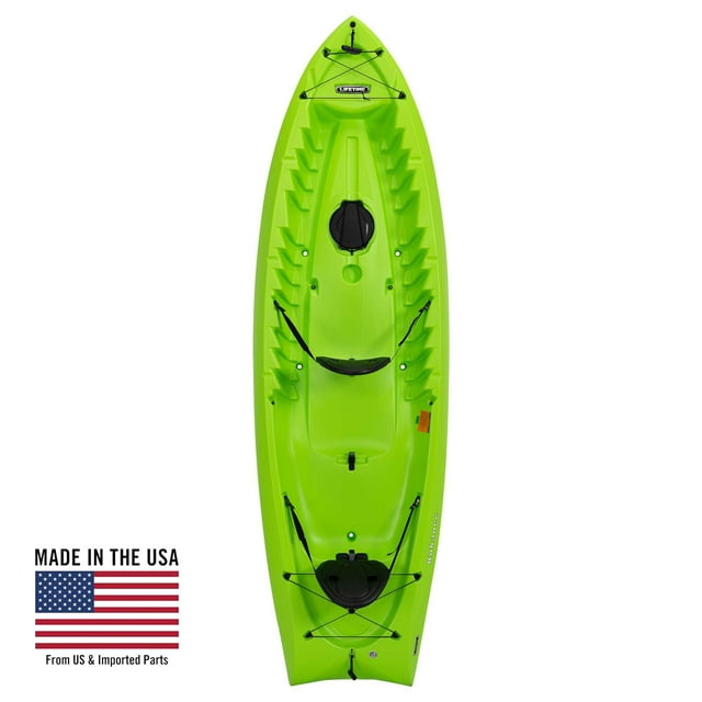 Lifetime Kokanee Tandem 10.5 ft Sit-On-Top Kayak, Lime Green (90436)