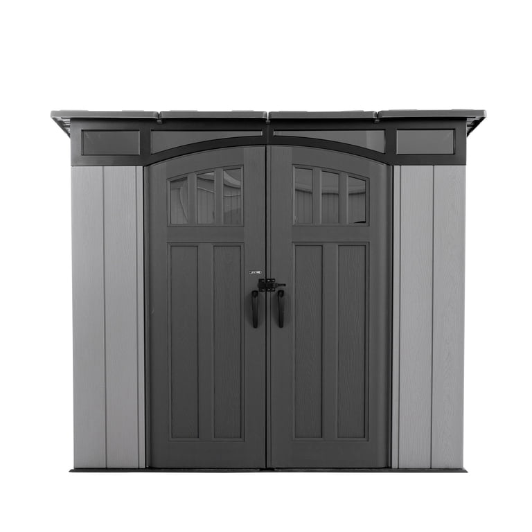 Lifetime Outdoor Utility Garden Plastic Storage Shed, 333 sq. ft