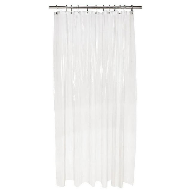 Lifetime Mold & Mildew Free Super Clear Vinyl Shower Curtain/Liner