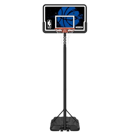Lifetime NBA 44-Inch Impact® Adjustable Portable Basketball Hoop (92146)