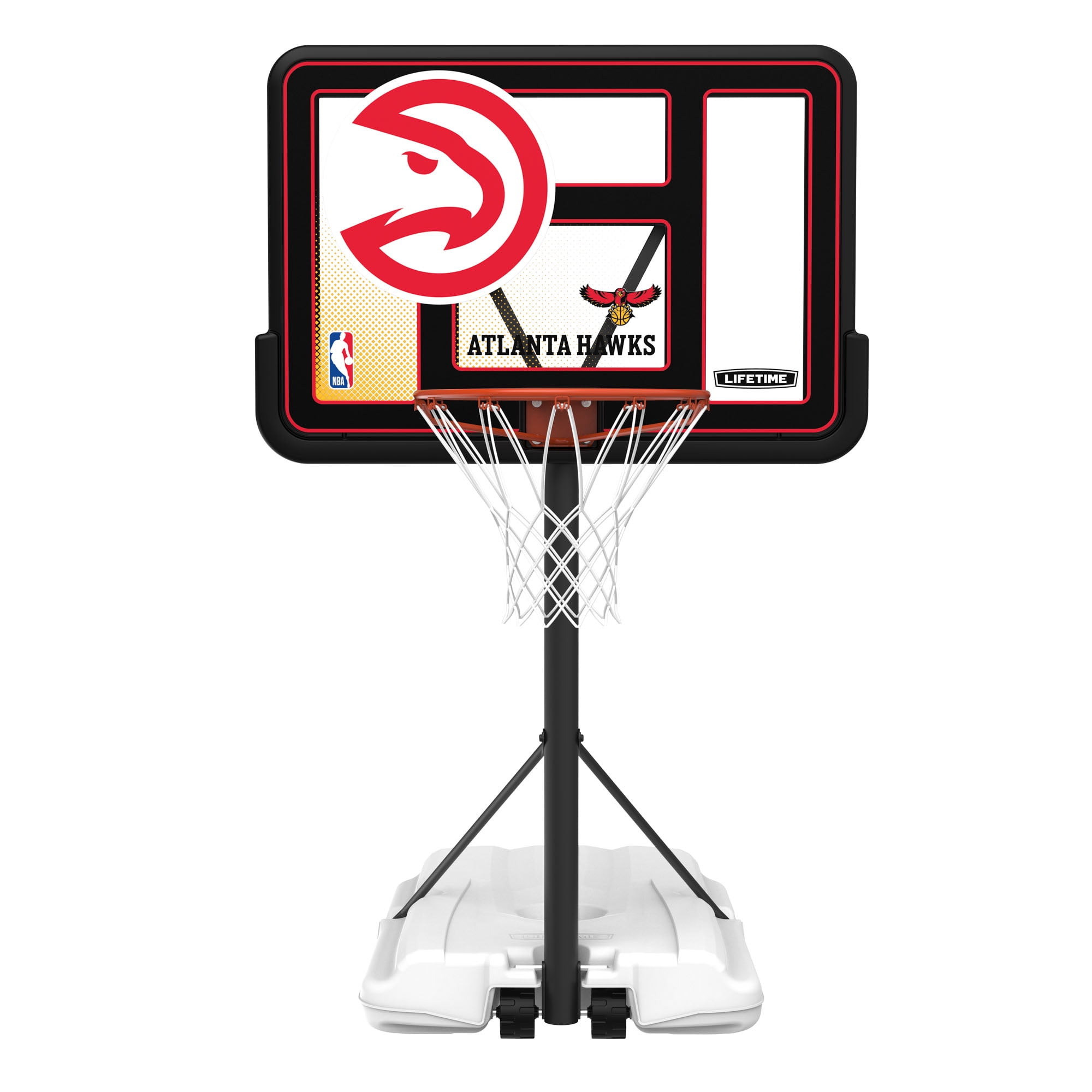 Lifetime NBA Atlanta Hawks Poolside Basketball Hoop, Outdoor