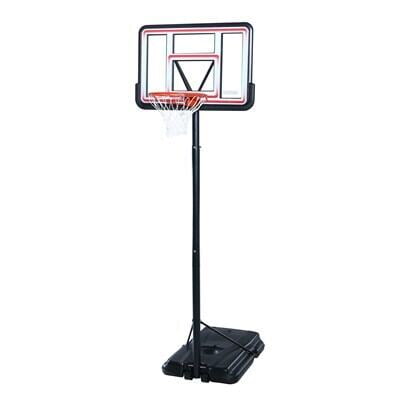 Lifetime NBA Branded 7.5ft - 10ft Adjustable Height 44" Polycarbonate Portable Basketball System (92106)